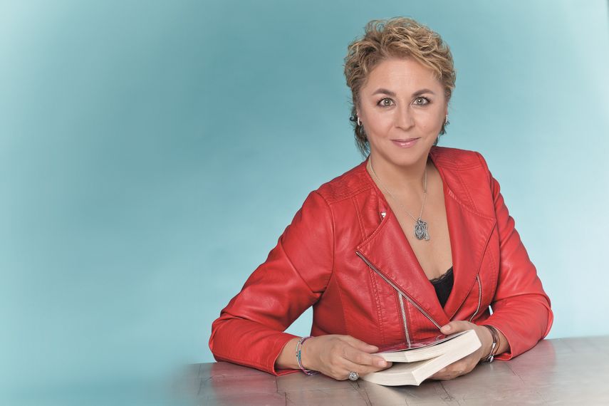 La escritora espa&ntilde;ola Megan Maxwell, autora de la saga&nbsp;Yo soy Eric Zimmerman.