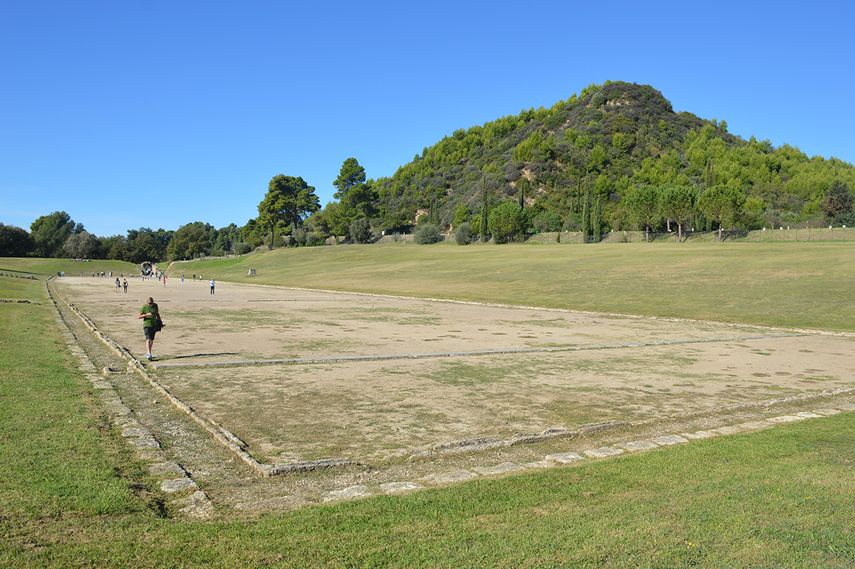 Vista parcial del campo de competiciones.