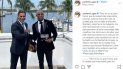 El pugilista cubano Yordenis Ugás posa junto al alcalde de Miami Francis Suárez El pugilista cubano Yordenis Ugás posa junto al alcalde de Miami Francis Suárez