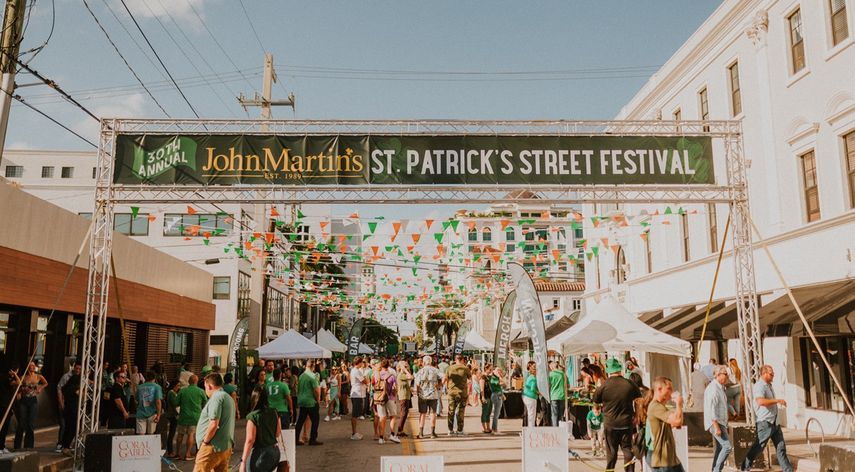 Festival Anual del Día de San Patricio de JohnMartin’s se celebra el 16 y 17 de marzo.&nbsp;