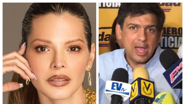 Collage Miss Venezuela 2002 y la primera finalista del Miss Universo 2003, Mariangel Ruiz y el político opositor Carlos Ocariz