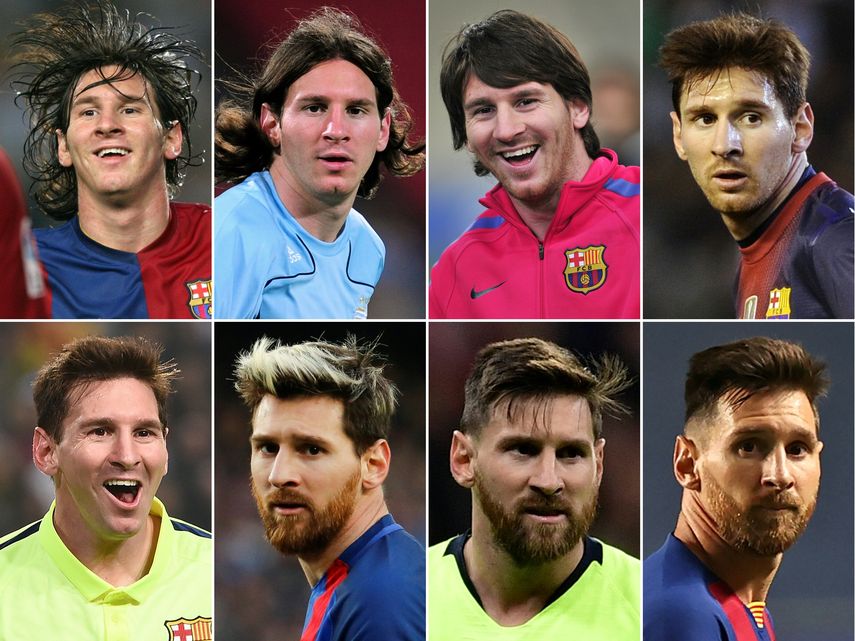 Combinaci&oacute;n cronol&oacute;gica de im&aacute;genes de archivo&nbsp;de&nbsp;Leo Messi 2006, 2008, 2010, 2012, 2014, 2016, 2018.&nbsp;