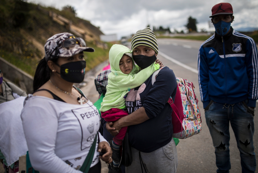 Alertan sobre indefensión de niños migrantes venezolanos.&nbsp;