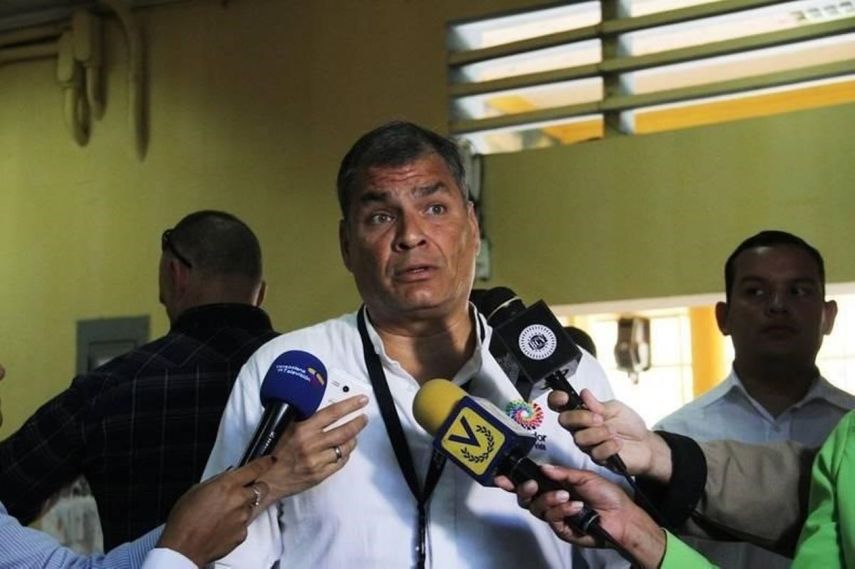 El expresidente de Ecuador, Rafael Correa.