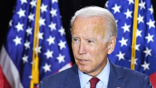 Joe Biden, candidato dem&oacute;crata a la presidencia de EEUU.