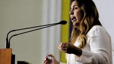 Fotograf&iacute;a de la diputada venezolana Desiree Barboza publicada el 27 de febrero de 2020 por el Centro de Comunicaci&oacute;n Nacional de la presidencia encargada de Juan Guaid&oacute;.