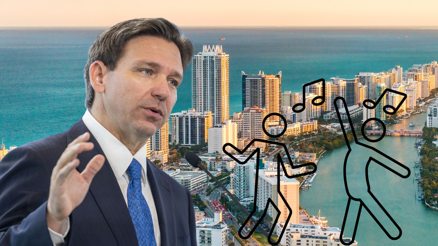 DeSantis anuncia medidas contra alborotadores durante las vacaciones de primavera en Miami Beach.