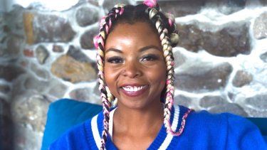 La cantautora Nancita Kapi.