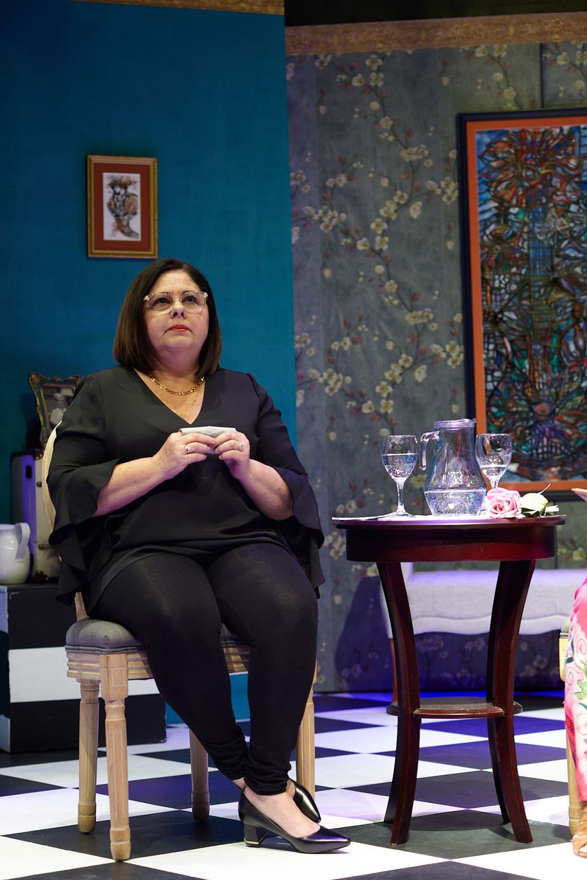 Un momento de la presentación de los poemas de Mireya Goñi.&nbsp;