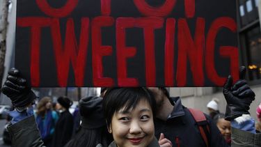 Muchas causas se unieron por un sólo propósito: hacerle saber al nuevo mandatario que los ciudadanos se mantendrán vigilantes ante sus política.