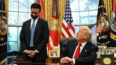 El presidente Donald Trump se reúne con el alcalde electo de Nueva York, Zohran Mamdani, en la Oficina Oval de la Casa Blanca en Washington, D.C., el 21 de noviembre de 2025.