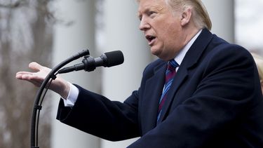 El presidente de EEUU, Donald Trump.