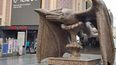 Escultura de Juego de tronos en&nbsp;la Plaza del Callao.&nbsp;