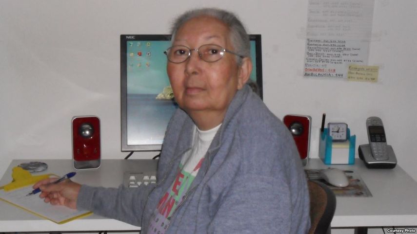 Tania Quintero, periodista cubana refugiada política en Suiza.