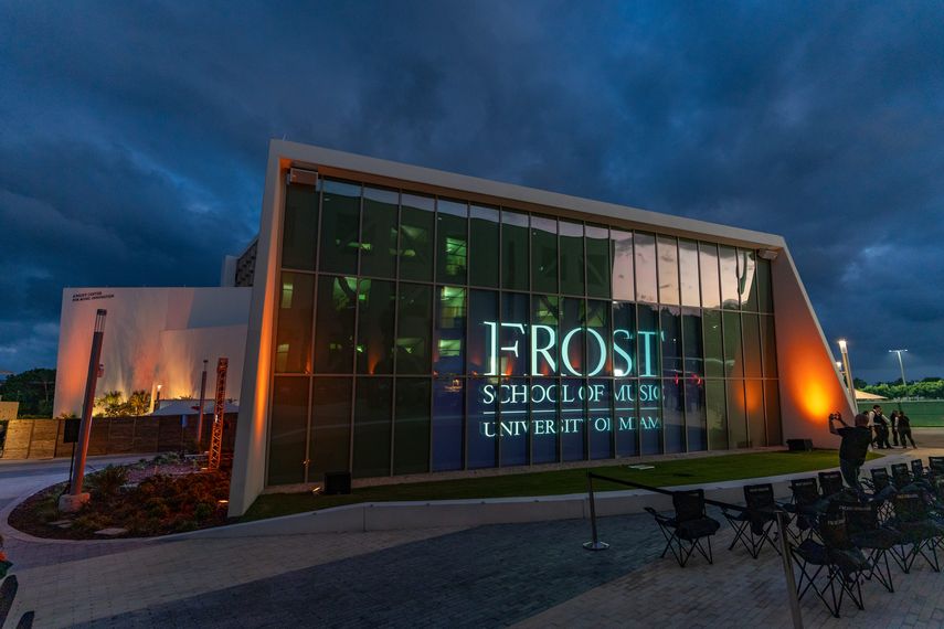 Inauguración del Knight Center for Music en Miami.