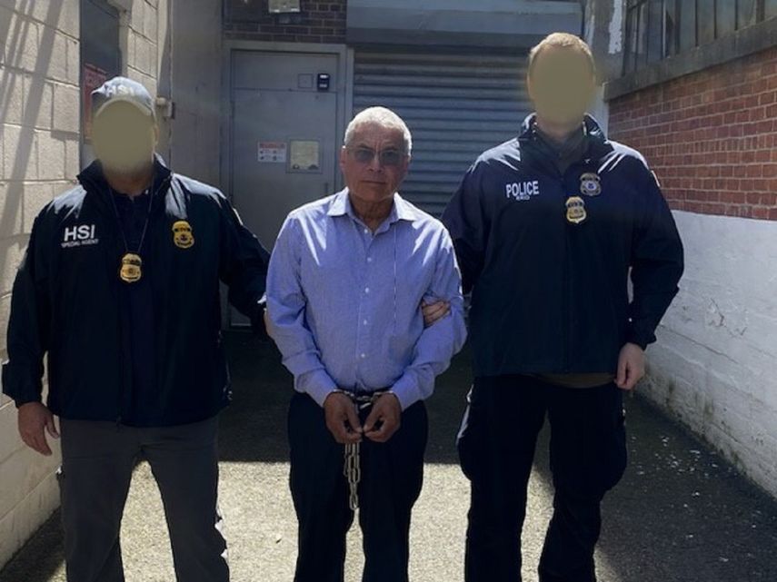 Roberto Antonio Garay Saravia es arrestado por funcionarios de ICE, es acusado de haber participado en la llamada masacre de El Mazote