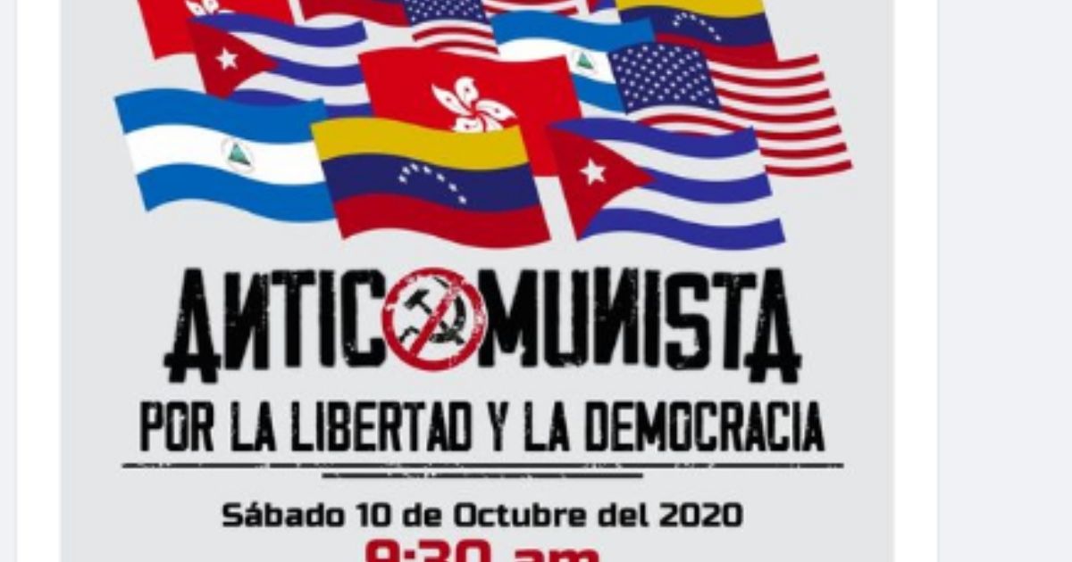 Miami Anuncian respaldo internacional a Caravana Anticomunista