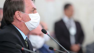 El presidente de Brasil, Jair Bolsonaro. 