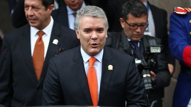 El presidente de Colombia, Ivan Duque.&nbsp;