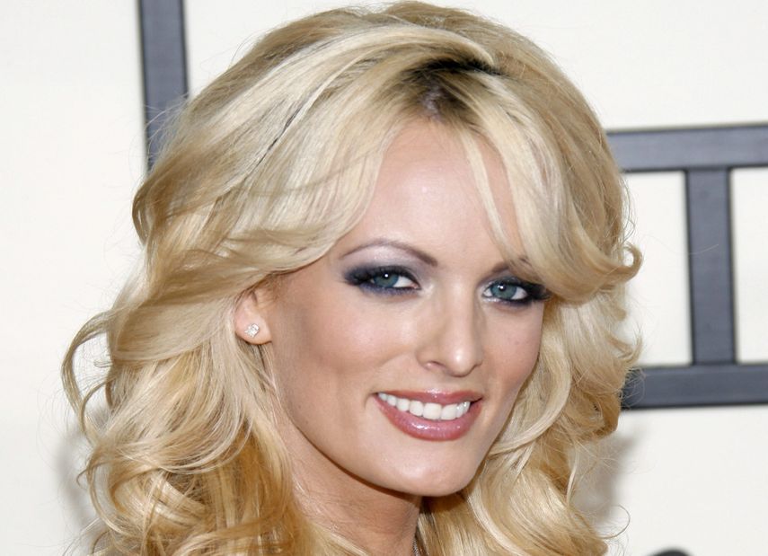 La estrella porno Stormy Daniels.&nbsp;