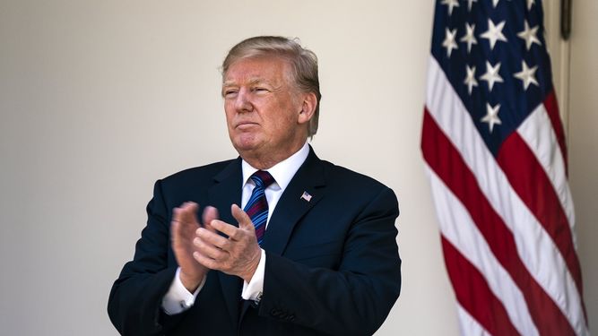 Donald Trump, presidente de los EEUU.