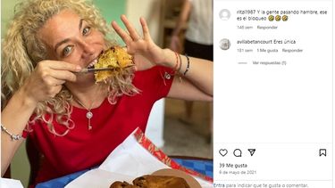 Captura de pantalla de foto publicada por Tamara Marrero en Instagram.