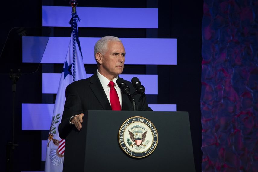 Mike Pence, vicepresidente de Estados Unidos.&nbsp;