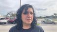 Merlyn Carrillo, madre de Luis Alejandro Osechas Carrillo, el adolescente venezolano de 16 años, con un trastorno dentro del espectro autista y víctima de agresión física en una escuela secundaria en la Florida