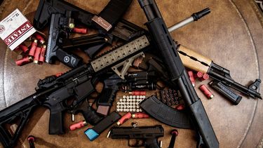 Imagen referencial de rifles de asalto.