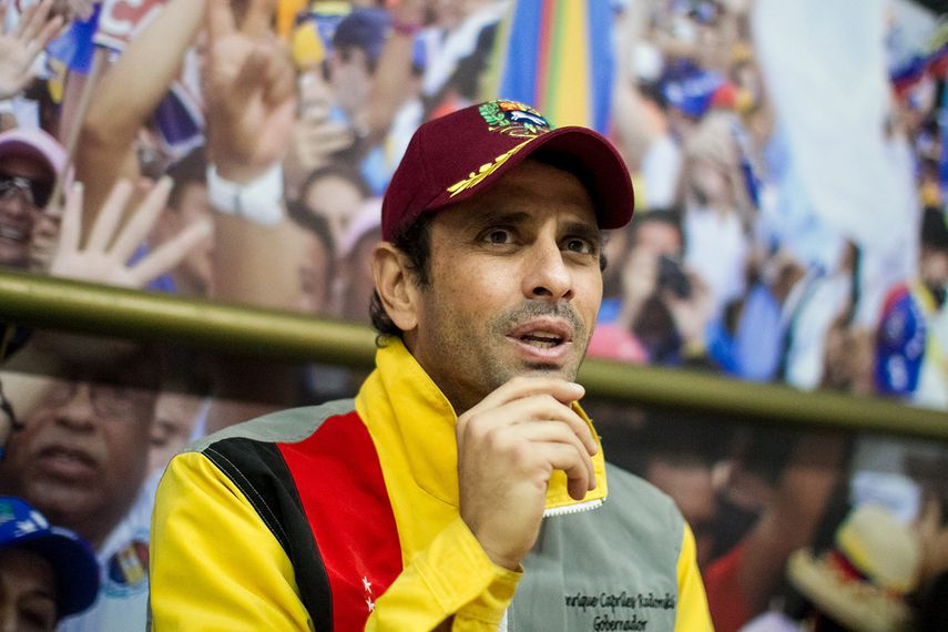 El gobernador del estado Miranda, Henrique Capriles. (EFE)