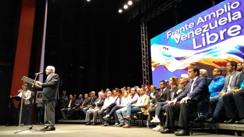 El Frente Amplio Venezuela Libre es una plataforma que busca la libertad en Venezuela
