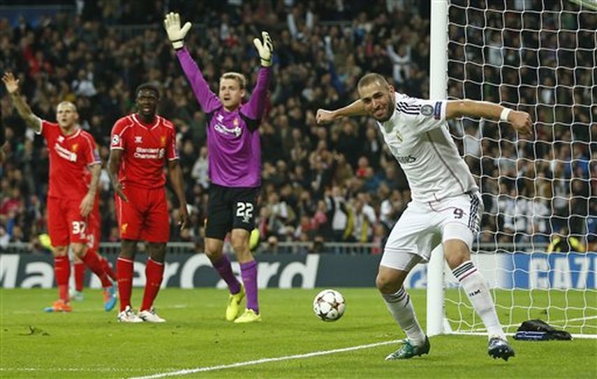 El francés sumó su quinto gol en la presente edición de la Liga de Campeones, uno más incluso que la gran estrella del equipo, Cristiano Ronaldo