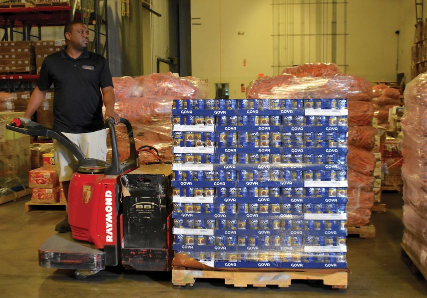 Alimentos enlatados de Goya.