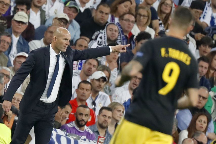 Zidane elogió la actuación de sus jugadores por el resultado logrado este martes en el Santiago Bernabéu.&nbsp;