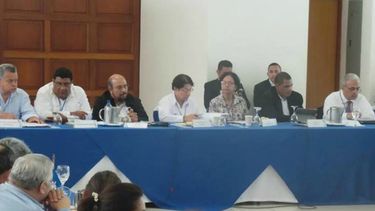 Mesa de diálogo instalada este viernes.&nbsp;