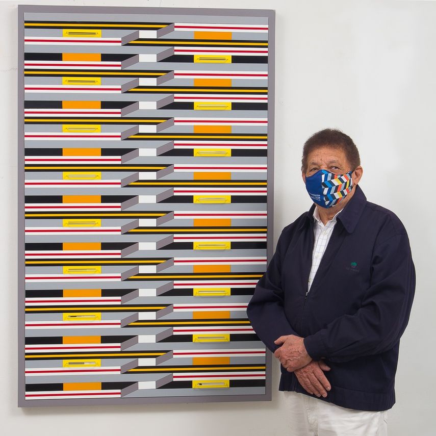 El artista venezolano Juvenal Ravelo.&nbsp;