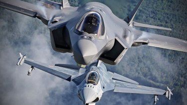 Avión de combate F-35.