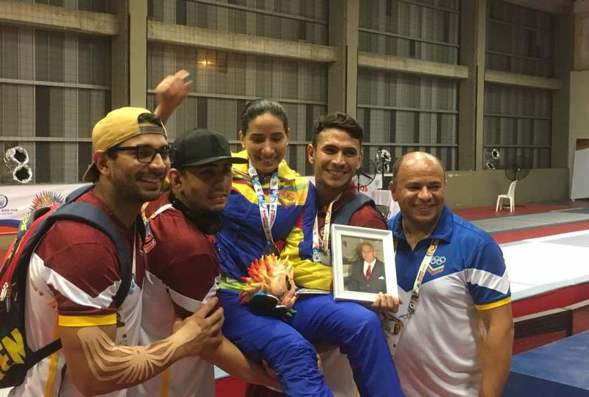 La venezolana es familiar de Rubén Limardo, medallista de oro en los Juegos Olímpicos de Londres 2012