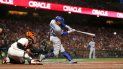 Mookie Betts rompió un nuevo récord en postemporada con su noche de cuatro hits en el triunfo de Dodgers de Los Ángeles contra Gigantes de San Francisco Mookie Betts rompió un nuevo récord en postemporada con su noche de cuatro hits en el triunfo de Dodgers de Los Ángeles contra Gigantes de San Francisco
