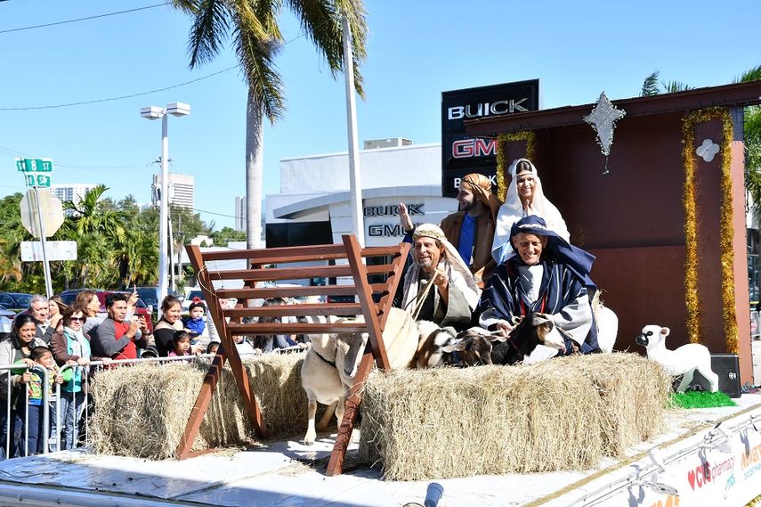 La parada de los Reyes Magos una tradición en Miami