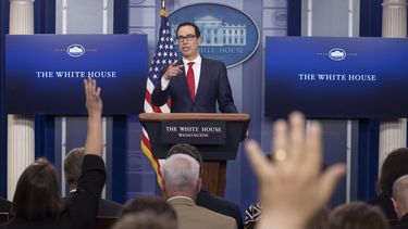  El secretario del Tesoro de los Estados Unidos, Steven Mnuchin.