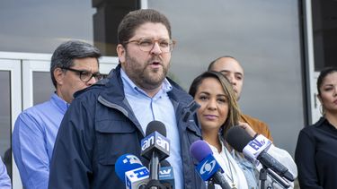 Gustavo Marcano, ministro consejero de la embajada de Venezuela ante los EEUU, designado por el presidente (e) Juan Guaid&oacute;.&nbsp;