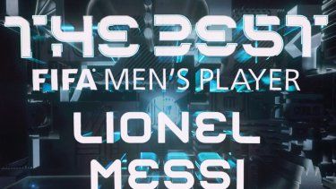 Lionel Messi se convierte en el máximo ganador del premio The Best&nbsp;