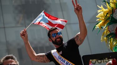Ricky Martin aseguró que Puerto Rico nunca se ha caído, vamos parriba, en referencia a los dos huracanes que azotaron la isla en septiembre del 2017.