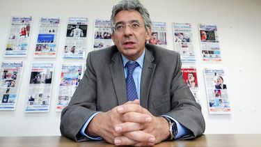 El candidato presidencial colombiano Enrique Gómez Martínez.