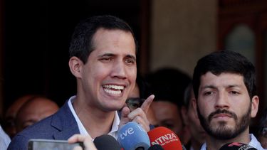 Juan Guaidó, presidente encargado de Venezuela.
