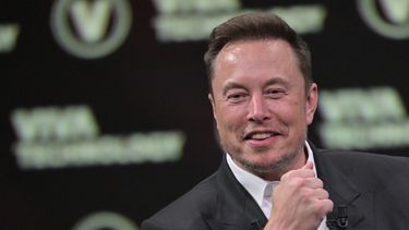 El CEO de SpaceX, Twitter y el fabricante de automóviles eléctricos Tesla, Elon Musk, en la feria de innovación y nuevas empresas de tecnología Vivatech en el centro de exposiciones Porte de Versailles en París, el 16 de junio de 2023.   