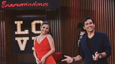 Ana Patricia Gámez y Rafael Araneda conducen el programa Enamorándonos USA.