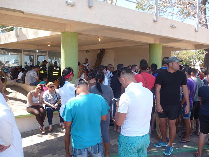 La crisis de inmigrantes cubanos estalló en Centroamérica después de que en noviembre pasado Nicaragua cerrara su frontera a miles de cubanos en tránsito hacia EEUU. (JOSUÉ BRAV0)