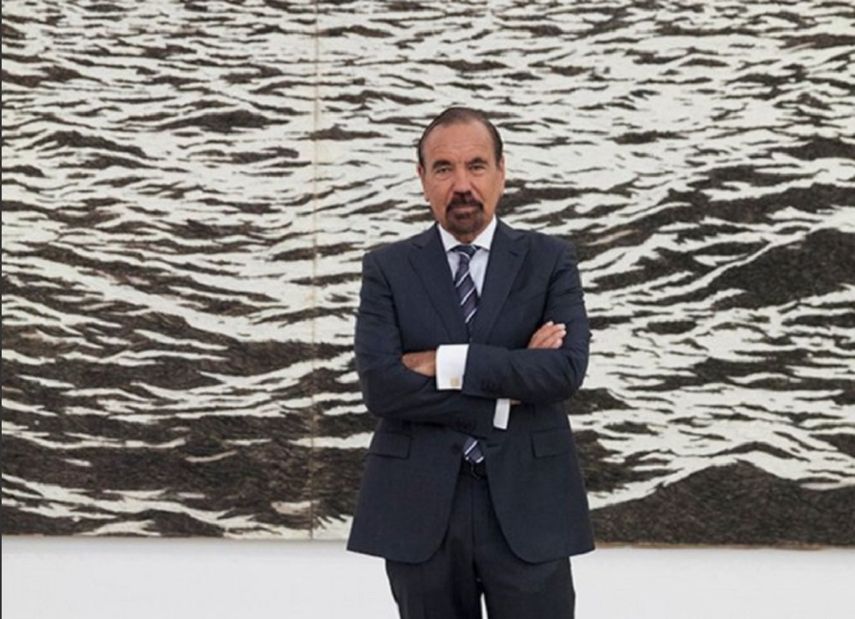 Jorge Pérez en el Pérez Art Museum Miami.&nbsp;